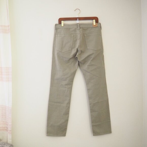 NWT J. Crew 484 Slim-Fit Garment Dyed Green Pant sz W31 L30 - Picture 6 of 8